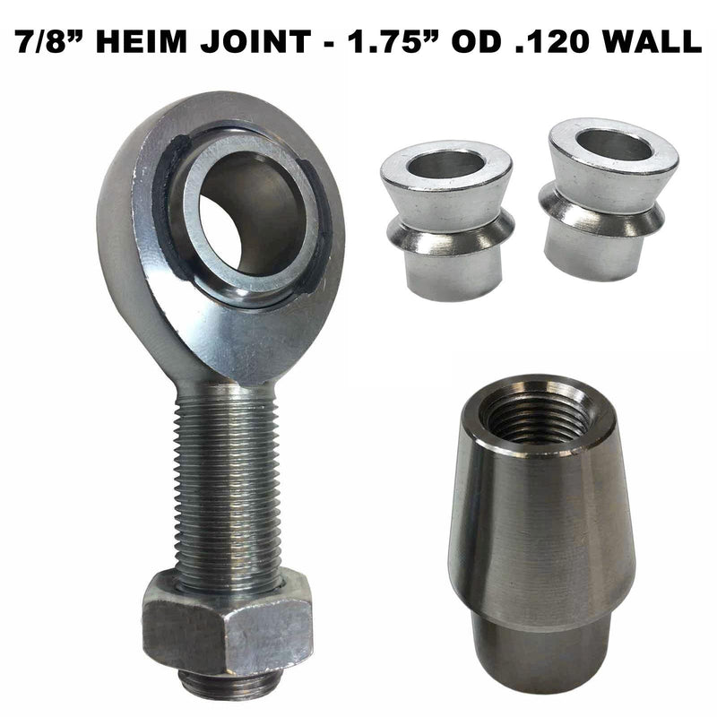 Load image into Gallery viewer, Single Joint Rod End - 7/8" Chromoly Heim - 1.75" OD Tubing
