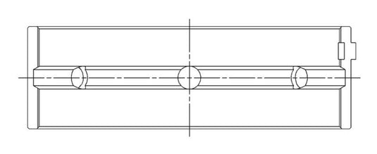ACL BMW N63B44/S63B44 4.4L V8 .25mm Oversized Main Bearings 5M1573H-.25
