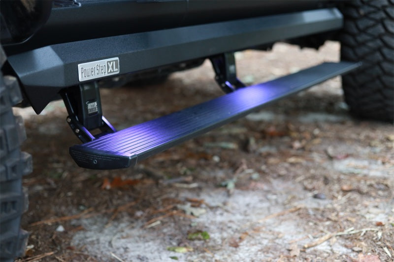 Load image into Gallery viewer, AMP Research 2021 Ford F-150 SuperCrew &amp; 22-23 F-150 Lightning CC PowerStep XL - Black
