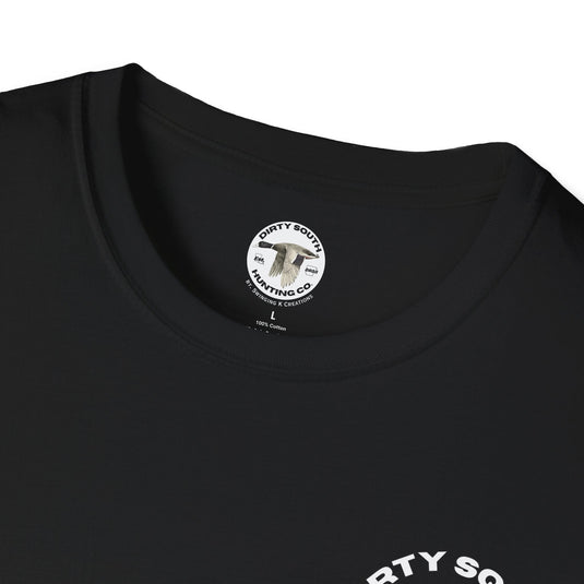 Dirty South Hunting Co. Mallard Logo T-Shirt – Southern Hunting Lifestyle Tee – Waterfowl Hunting Apparel