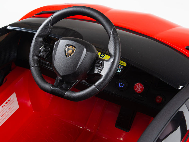 Load image into Gallery viewer, Lamborghini Aventador Ride On 12v Toy Car For Children W/Magic Cars® Parental Control
