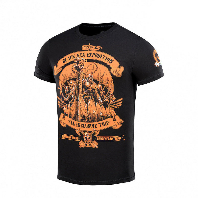 Load image into Gallery viewer, M-Tac T-shirt Black Sea Expedition
