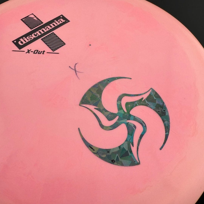 Load image into Gallery viewer, Swirly S-Line PD2 X-Out - Huk Lab Mini Tri-Fly

