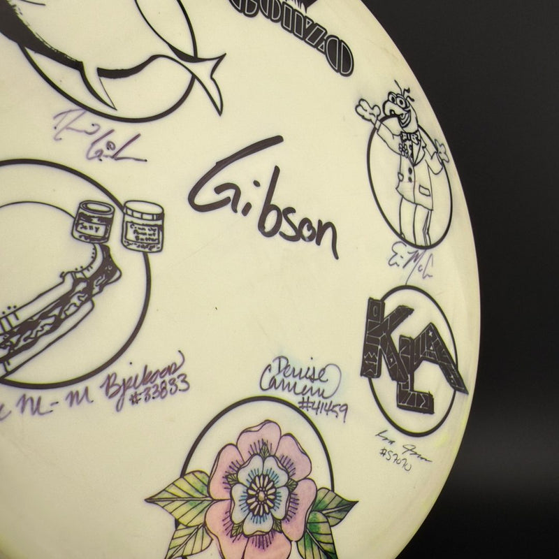 Load image into Gallery viewer, Fuzion Suspect - 2016 Glass Blown Open - Gonzo Multi-Stamp *Gibson Stash Used*
