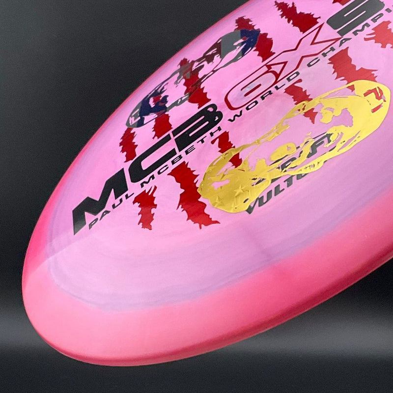 Load image into Gallery viewer, ESP Vulture - "McFace" Misprint - Paul McBeth 6x Claw - MCB6XST Edition
