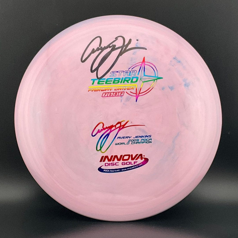 Load image into Gallery viewer, Star Teebird *Signed* - Avery Jenkins 2009 World Champion (3 Line)
