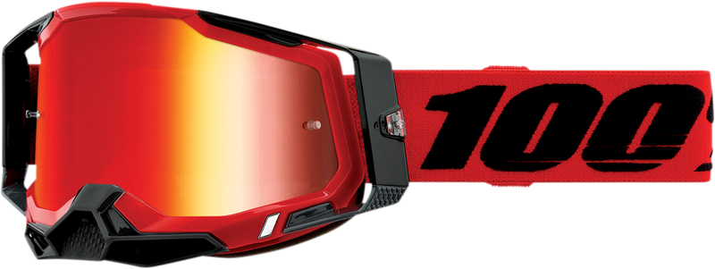 Load image into Gallery viewer, 100% Racecraft 2 Goggles - Red - Red Mirror 50010-00003
