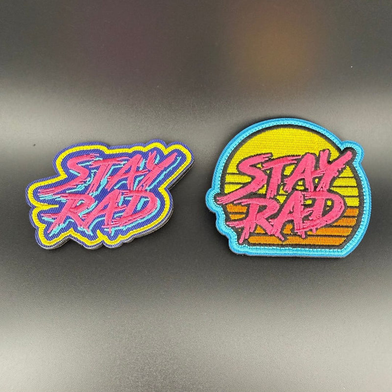 Load image into Gallery viewer, STAY RAD Patch - Hook N Loop Patch
