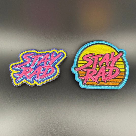 STAY RAD Patch - Hook N Loop Patch