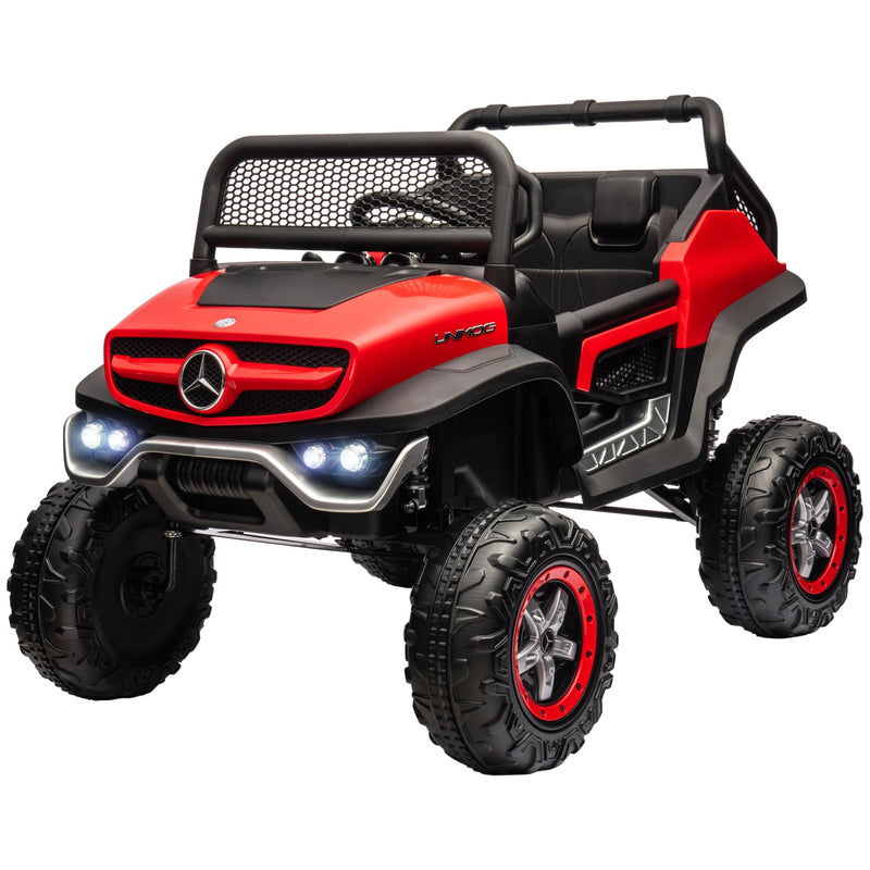 Load image into Gallery viewer, Mercedes-Benz Unimog 12V Kids Ride on Truck with Remote Control - Officially Licensed
