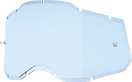 100% Accuri 2/Racecraft 2/Strata 2 Lens - Injected Blue 59090-00002