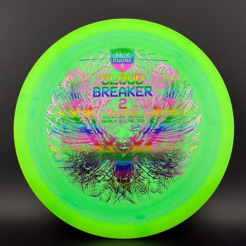Load image into Gallery viewer, Swirly S-Line DD3 - Cloud Breaker 2 Multi-Stamp X-Out - Eagle McMahon Sig
