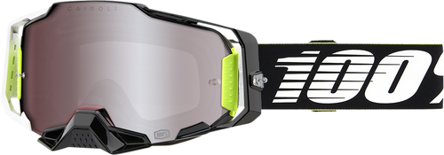 100% Armega Goggles - RACR - HiPER Silver Mirror 50003-00007