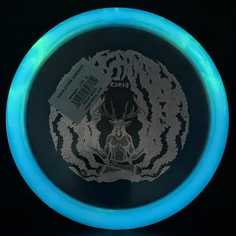 Load image into Gallery viewer, Tone Glow Soda - Elk Man by Ripper Studios
