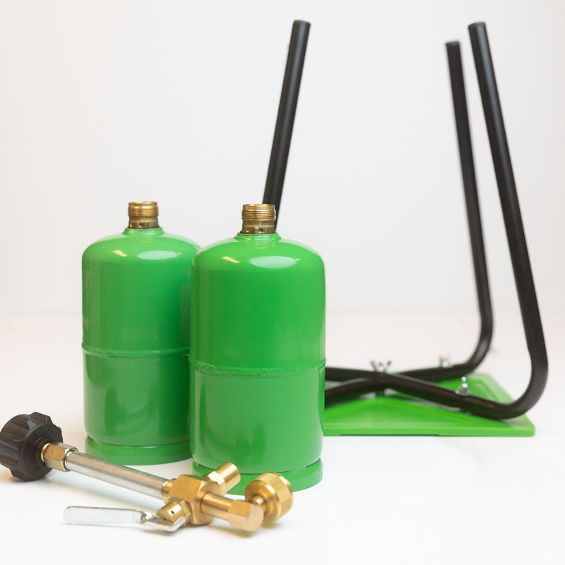 Load image into Gallery viewer, Refillable 1LB Propane Travel Kit
