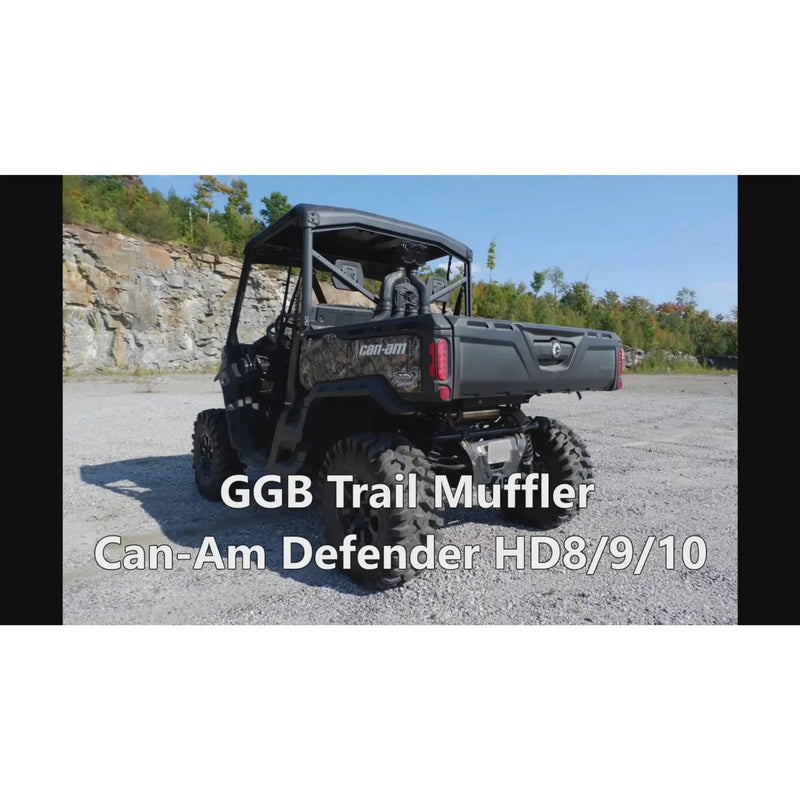 Load image into Gallery viewer, 2016-2025 Can-Am Defender HD8/HD9/HD10 GGB Trail Muffler
