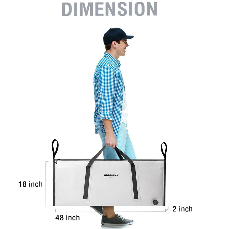 Load image into Gallery viewer, 48x18" Insulated Fish Cooler Bag
