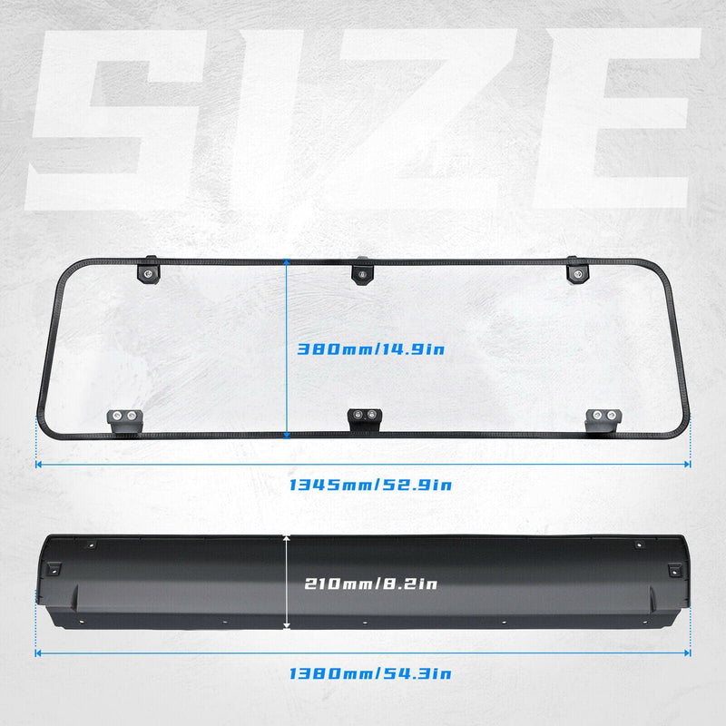 Load image into Gallery viewer, Rear Windshield Clear for Polaris General 1000 / 4 2016-2024
