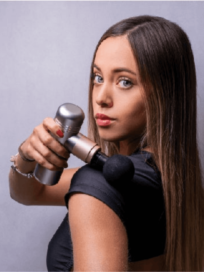 Load image into Gallery viewer, Bella2Bello G9 Mini Massage Gun (Silver)
