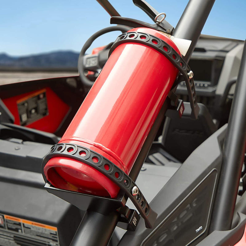 Load image into Gallery viewer, UTV Fire Extinguisher Holder Fit Polaris RZR, Can Am X3, Kawasaki Teryx
