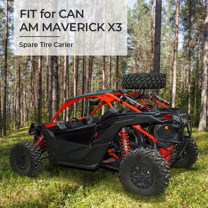 Load image into Gallery viewer, Tablet Holder &amp; Spare Tire Carrier for Can-Am Maverick X3
