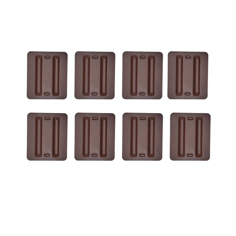 Load image into Gallery viewer, Firewood Rack Support Bases   Black or Brown  Woodhaven
