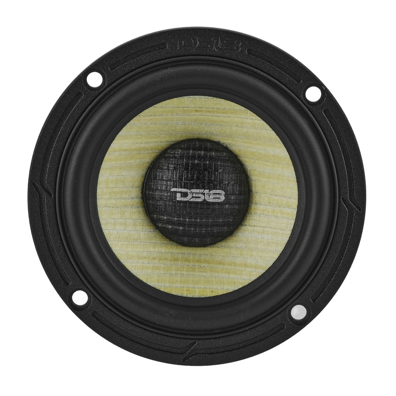 Load image into Gallery viewer, DXQ 6.5" 3-Way Component Speaker Set with Yellow Straw + Composite Foam Cone | 150W RMS 4-Ohm
