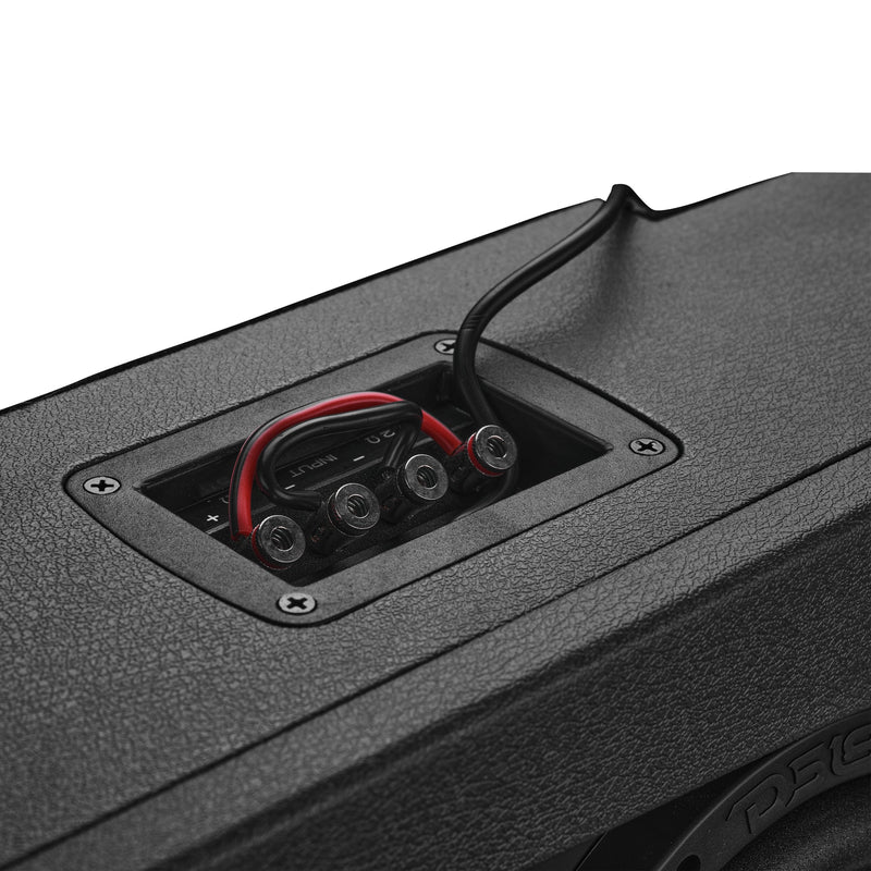 Load image into Gallery viewer, Jeep JT Gladiator Loaded Under Rear Seat Subwoofer Enclosure with 4 X 8&quot; ZR8.2D, Leather Wrapped and Digital LED Lights | 1800 Watts RMS @ 1-Ohm
