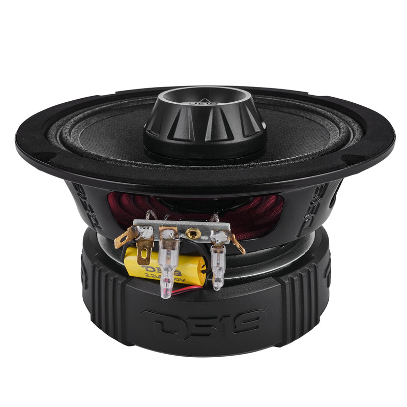 Load image into Gallery viewer, PRO-ZT 6.5" Coaxial Mid-Range Loudspeaker with Water-Resistant Cone Built-in Bullet Tweeter and Grill | 225W RMS 4-Ohm
