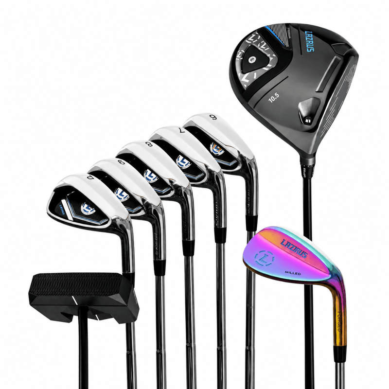 Load image into Gallery viewer, Lazrus Golf 8 pc Set - LAZ2 Driver, 6-PW Irons, 52° Wedge, Putter
