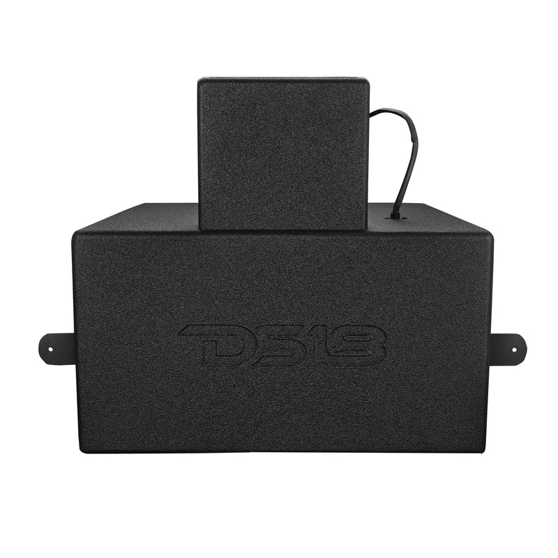 Load image into Gallery viewer, Polaris RZR PRO/XP 10" Bandpass Subwoofer Enclosure for Rear Cargo Box with Digital LED Lights | EXL-X10.2D Preloaded
