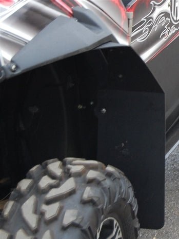 Trail Armor Mud Flap Fender Extensions style Flares for 2008-14 RZR 800 Model
