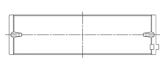 ACL GM 170 LAU/LP1/LP9/183 LF1/217 LFX/LLT/LY7 .25mm Oversized Main Bearing Set 4M2273H-.25