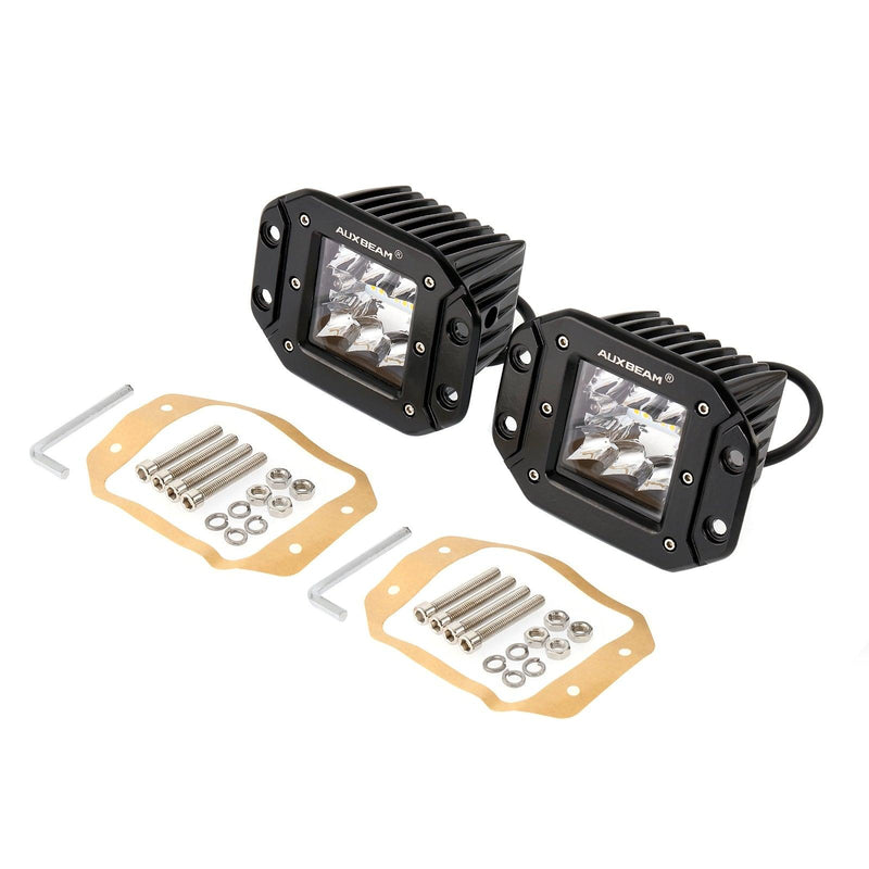 Load image into Gallery viewer, (2pcs/set) 3 inch 72W 6 Modes White&amp;Amber LED Working Light for SUV ATV UTV Trucks Pickup Boat
