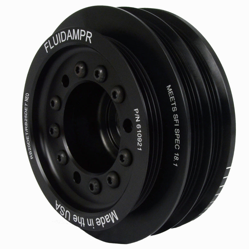 Load image into Gallery viewer, Fluidampr Nissan RB20DET/RB25DET NEO Phase-1 BNR32 GT-R Steel Internally Balanced Damper

