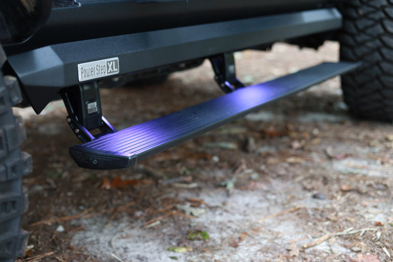 Load image into Gallery viewer, AMP Research 2021 Ford F-150 SuperCrew &amp; 22-23 F-150 Lightning CC PowerStep XL - Black
