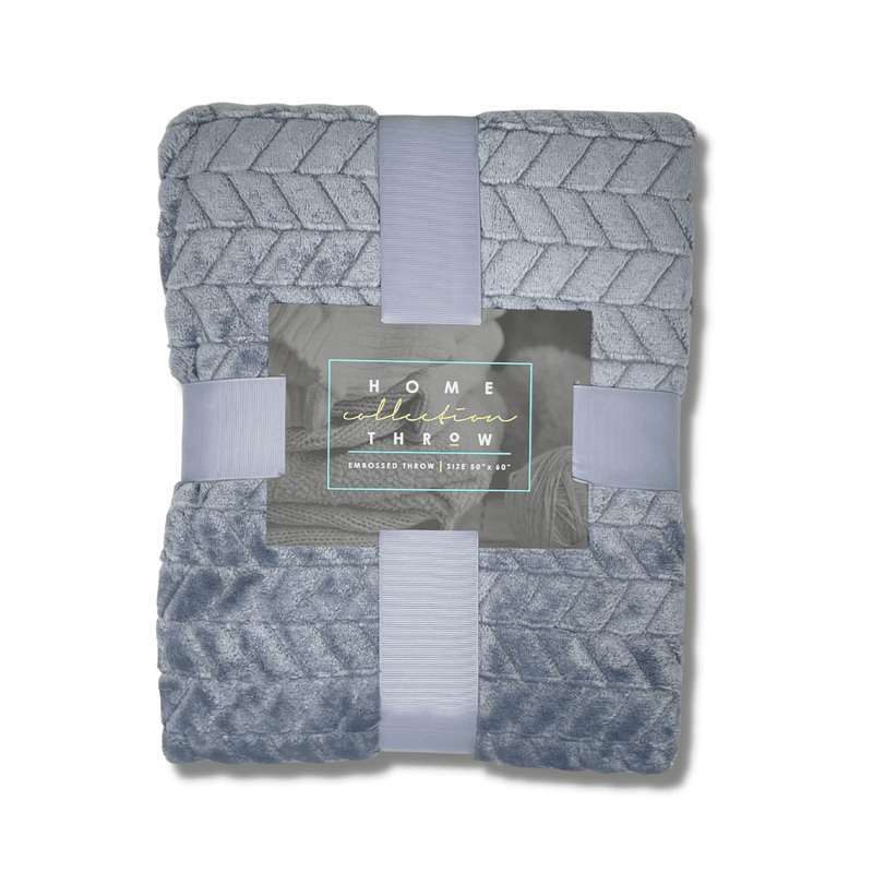 Load image into Gallery viewer, Home Collection Embossed Throw
