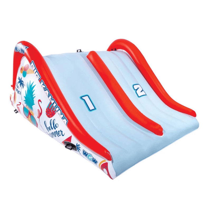 Load image into Gallery viewer, WOW Watersports Big Kahuna 2-Lane Pool or Ground Slide
