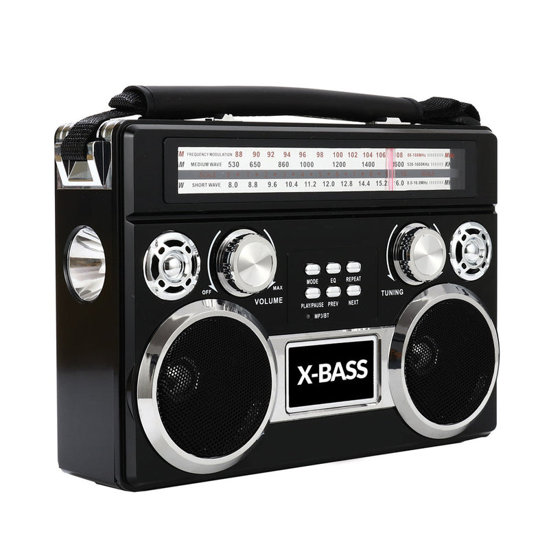 Load image into Gallery viewer, Supersonic Portable 3 Band Radio with Bluetooth and Flashlight
