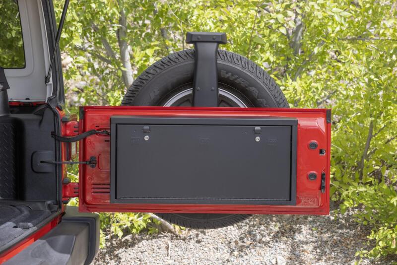 Load image into Gallery viewer, Tuffy Jeep Wrangler Tailgate Lockbox W/Keyed Lock
