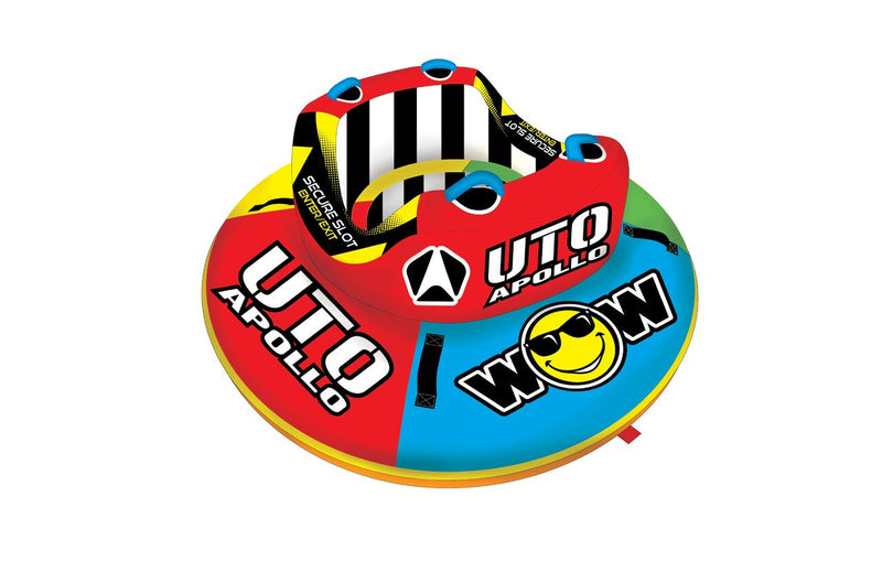 Load image into Gallery viewer, WOW Sports Uto Apollo 2 Person Towable Water Tube For Pool and Lake (18-1090 )
