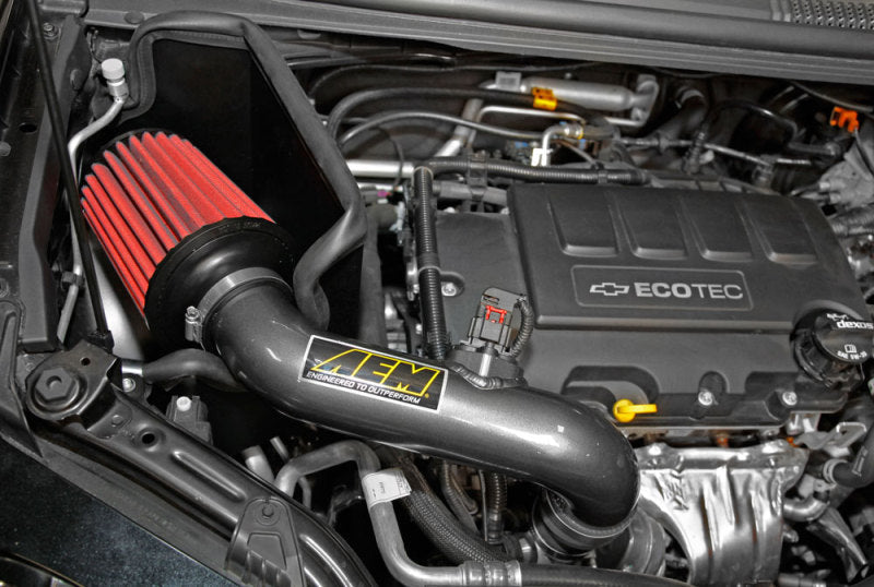 Load image into Gallery viewer, AEM Induction AEM 12-16 Chevrolet Sonic 1.4L L4 Gunmetal Gray Cold Air Intake 21-788C
