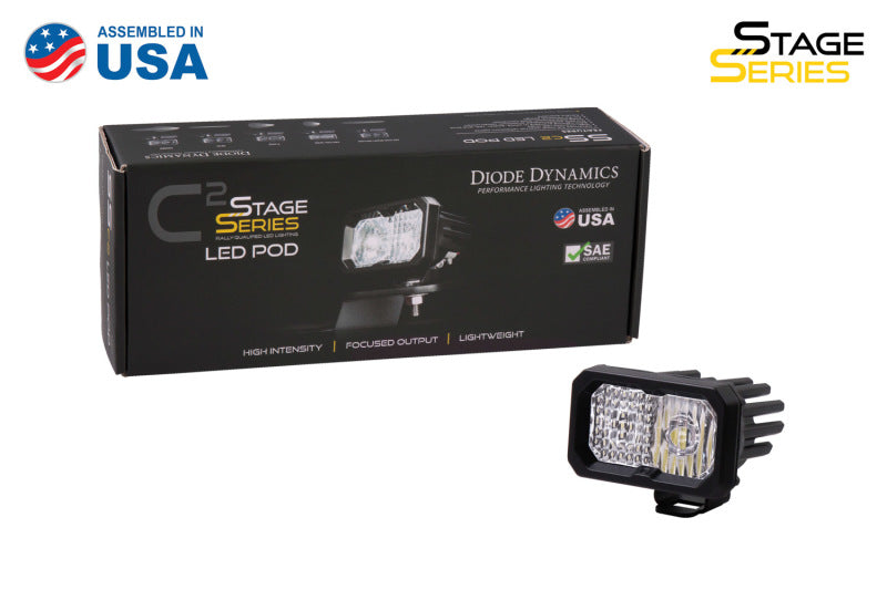Load image into Gallery viewer, Diode Dynamics Stage Series 2 In LED Pod Pro - White Fog Standard ABL Each
