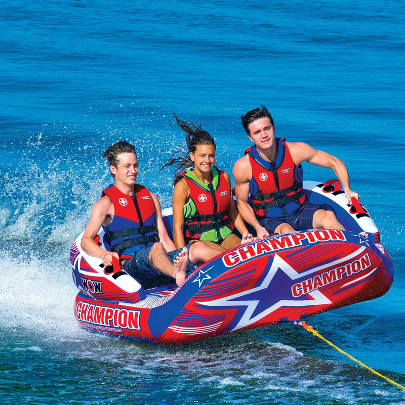 Load image into Gallery viewer, WOW Watersports Champion 3-Person Towable
