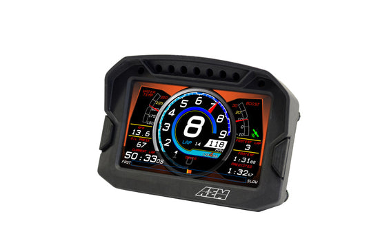 AEM CD-5G Carbon Digital Dash Display w/ Interal 10Hz GPS & Antenna 30-5602