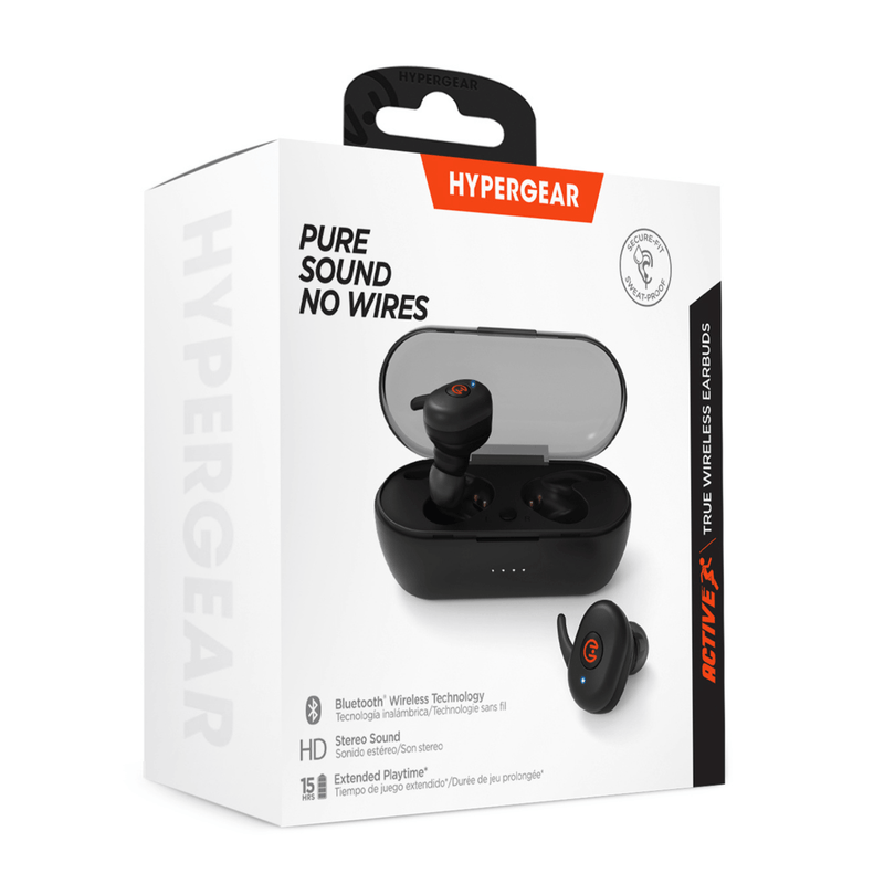 Load image into Gallery viewer, HyperGear Active True Wireless Earbuds with USB-C Connector
