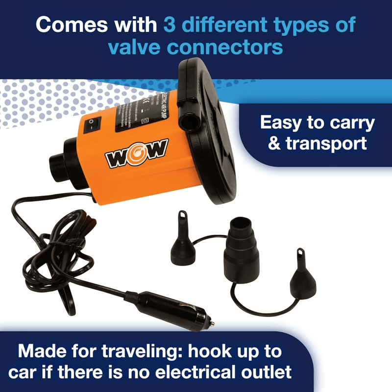 Load image into Gallery viewer, WOW Watersports 12V DC Inflator Pump for Inflatables and Towables
