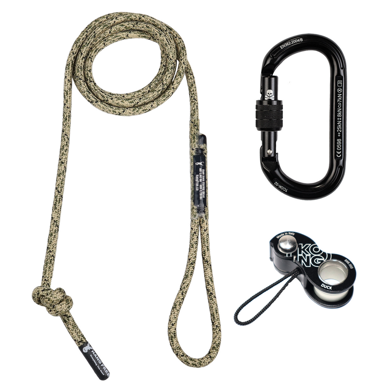 Load image into Gallery viewer, 8mm OpLux Deluxe Sewn Tree Tether &amp; Lineman's Belts
