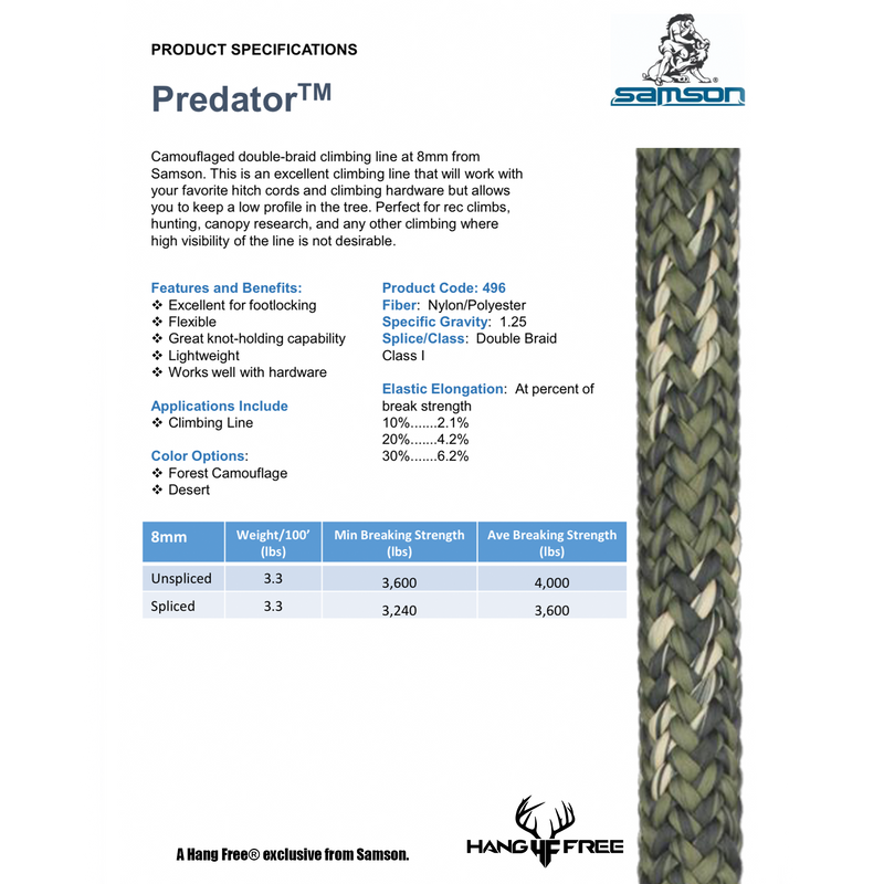 Load image into Gallery viewer, 8mm Predator™ Rope-By The Foot/Spool
