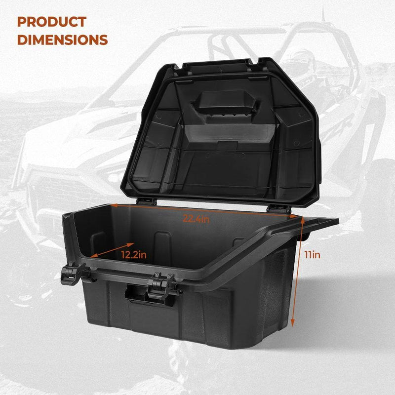Load image into Gallery viewer, UTV 42QT Rear Cargo Storage Box for Polaris RZR PRO XP /XP 4
